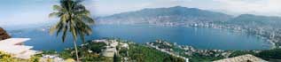 Panorama von Acapulco Bay